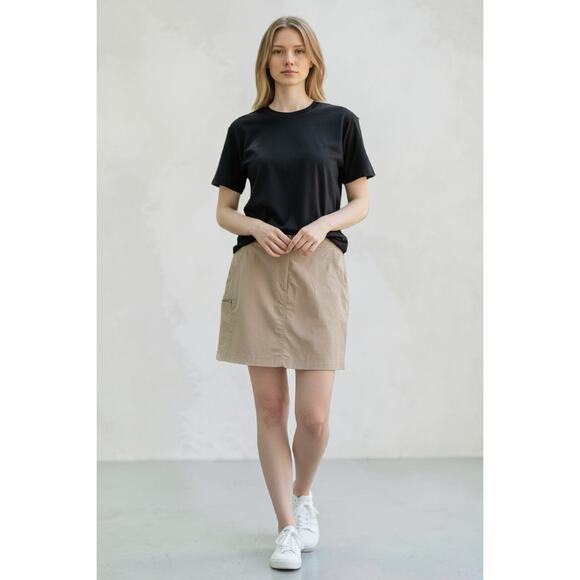 L.L. Bean Dresses & Skirts - L.L. Bean Women's Size 18 Ash Brown Water-Repellent Comfort Trail Skort